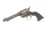 c1883 Antique Colt PEACEMAKER Black Powder Model SINGLE ACTION ARMY Revolver Rebuilt Relic .45 Colt - 2 of 18