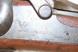 INDIAN WARS Antique US SPRINGFIELD Model 1879 Breech Loading TRAPDOOR Rifle With a Clear 1883/SWP Cartouche - 6 of 21