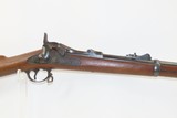 INDIAN WARS Antique US SPRINGFIELD Model 1879 Breech Loading TRAPDOOR Rifle With a Clear 1883/SWP Cartouche - 4 of 21