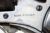 WORLD WAR II British WEBLEY & SCOTT Mark IV .38 Revolver “WAR FINISH” C&RBritish Military Sidearm WW2 - 6 of 24