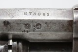 FRENCH Antique ST. ETIENNE ARSENAL 11mm Model 1873 6-Shot MILITARY Revolver Mid 1870s CHAMELOT-DELVIGNE Double Action Revolver - 8 of 22