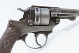 FRENCH Antique ST. ETIENNE ARSENAL 11mm Model 1873 6-Shot MILITARY Revolver Mid 1870s CHAMELOT-DELVIGNE Double Action Revolver - 21 of 22