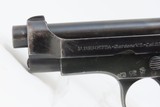 1954 Date Italian BERETTA Model 948 .22 Cal LR SEMI-AUTO Pistol Rimfire C&R .22 Long Rifle Version of the MODEL 1934 - 5 of 19