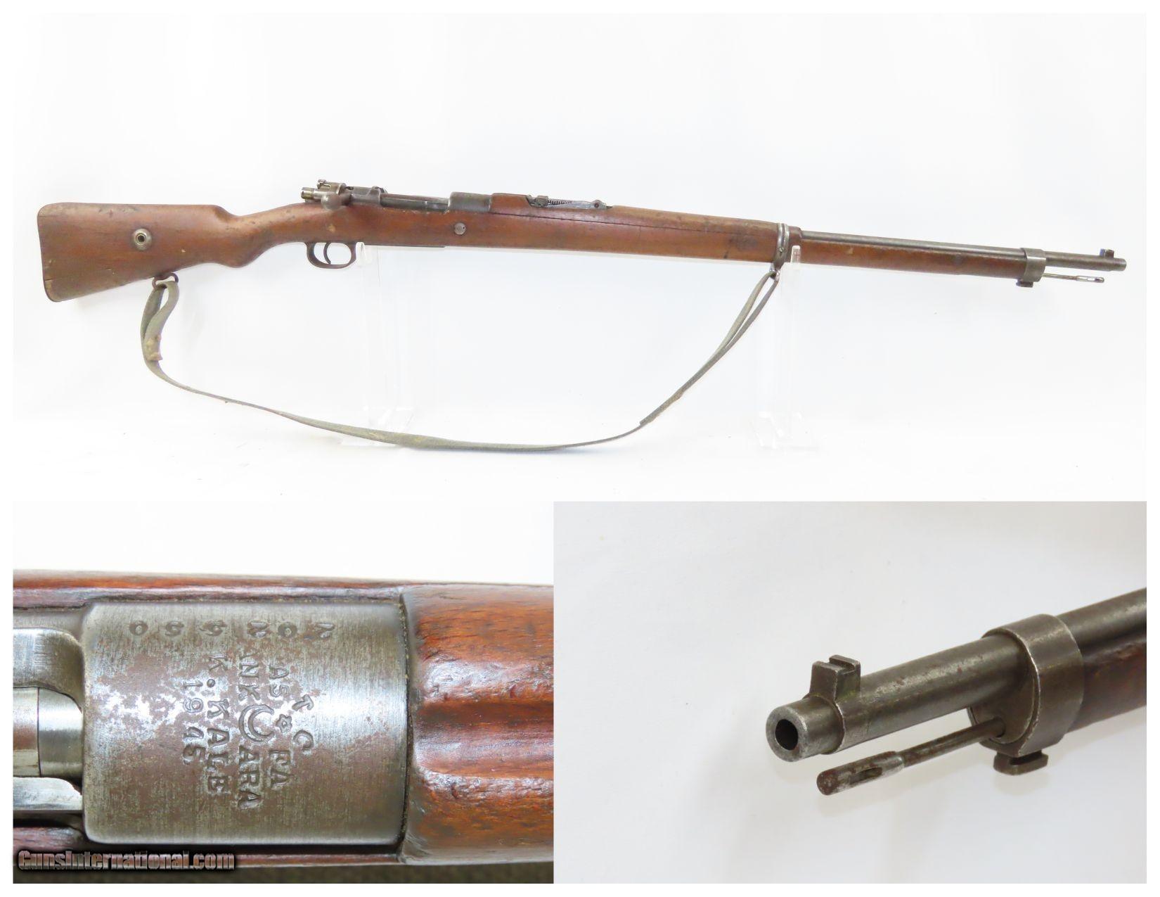 World War II Era TURKISH ANKARA ARSENAL Model 98 7mm Cal. MAUSER 