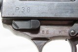 World War II WALTHER "ac/44" Code P.38 GERMAN MILITARY Semi-Auto C&R Pistol 9mm Semi-Auto Pistol from the Third Reich - 10 of 19