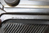 WORLD WAR II NAZI German Mauser “s/42” Code 1939 Date LUGER P.08 Pistol C&R WW II German Semi-Auto Sidearm - 19 of 24