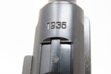 WORLD WAR II NAZI German Mauser “s/42” Code 1939 Date LUGER P.08 Pistol C&R WW II German Semi-Auto Sidearm - 12 of 24