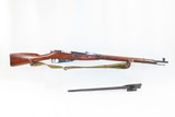 1929 Dated Pre-WORLD WAR 2 Era Mosin-Nagant Model 91/30 7.62x54mm C&R Rifle With BAYONET and SHEATH - 2 of 22