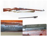 1929 Dated Pre-WORLD WAR 2 Era Mosin-Nagant Model 91/30 7.62x54mm C&R Rifle With BAYONET and SHEATH - 1 of 22