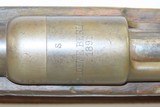 Antique LUDWIG LOEWE GEW. 88 Bolt Action GERMAN 7.92mm Cal. MILITARY RifleMODEL 88 COMMISSION RIFLE w/ BAYONET/SHEATH/SLING - 10 of 20
