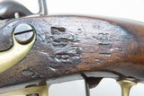 FRENCH Antique Model 1822/42 T-Bis PERCUSSION .69 Caliber CONVRSION PistolWith “1819” Dated Barrel and FRENCH PROOFS - 16 of 20