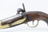 FRENCH Antique Model 1822/42 T-Bis PERCUSSION .69 Caliber CONVRSION PistolWith “1819” Dated Barrel and FRENCH PROOFS - 19 of 20