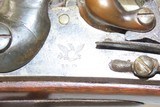 Antique U.S. SPRINGFIELD ARSENAL Model 1816 .69 Caliber FLINTLOCK MusketU.S. Military Flintlock Made in 1838 - 20 of 20