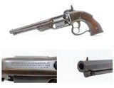 CIVIL WAR Antique US SAVAGE .36 Cal. NAVY Percussion SINGLE ACTION Revolver U.S. INSPECTED Early 1860s Two-Trigger Revolver - 1 of 17