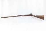 1850s Antique BELGIAN 10 Gauge Double Barrel SIDE x SIDE Percussion SHOTGUN European Fowling Piece - 2 of 18