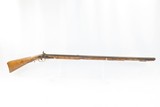Antique MID-19th CENTURY Full-Stock .38 Cal. Percussion American LONG RIFLE Kentucky Style HUNTING/HOMESTEAD Long Rifle! - 2 of 18