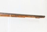 Antique MID-19th CENTURY Full-Stock .38 Cal. Percussion American LONG RIFLE Kentucky Style HUNTING/HOMESTEAD Long Rifle! - 5 of 18