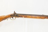 Antique MID-19th CENTURY Full-Stock .38 Cal. Percussion American LONG RIFLE Kentucky Style HUNTING/HOMESTEAD Long Rifle! - 4 of 18
