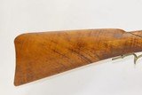 Antique MID-19th CENTURY Full-Stock .38 Cal. Percussion American LONG RIFLE Kentucky Style HUNTING/HOMESTEAD Long Rifle! - 3 of 18