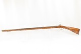 Antique MID-19th CENTURY Full-Stock .38 Cal. Percussion American LONG RIFLE Kentucky Style HUNTING/HOMESTEAD Long Rifle! - 13 of 18