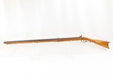 Antique MID-19th CENTURY Full-Stock .38 Cal. Percussion American LONG RIFLE With Philadelphia R. & W.C. BIDDLE & Co. Lock - 14 of 19