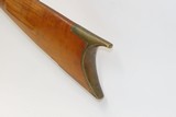 Antique MID-19th CENTURY Full-Stock .38 Cal. Percussion American LONG RIFLE With Philadelphia R. & W.C. BIDDLE & Co. Lock - 19 of 19