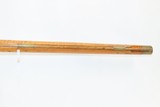Antique MID-19th CENTURY Full-Stock .38 Cal. Percussion American LONG RIFLE With Philadelphia R. & W.C. BIDDLE & Co. Lock - 10 of 19