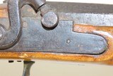 Antique MID-19th CENTURY Full-Stock .38 Cal. Percussion American LONG RIFLE With Philadelphia R. & W.C. BIDDLE & Co. Lock - 6 of 19