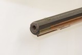 Antique MID-19th CENTURY Full-Stock .38 Cal. Percussion American LONG RIFLE With Philadelphia R. & W.C. BIDDLE & Co. Lock - 18 of 19