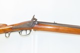 Antique BACK ACTION Half Stock AMERICAN Percussion .40 Caliber Long RifleKentucky Style Long Rifle with JAMES GOLCHER Lock! - 4 of 18