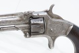 ENGRAVED Antique CIVIL WAR SMITH & WESSON No. 1 .22RF Third Issue REVOLVER Smith & Wesson ROLLIN WHITE “Bored Through Cylinder” Patent - 4 of 17