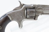 ENGRAVED Antique CIVIL WAR SMITH & WESSON No. 1 .22RF Third Issue REVOLVER Smith & Wesson ROLLIN WHITE “Bored Through Cylinder” Patent - 16 of 17