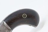 ENGRAVED Antique CIVIL WAR SMITH & WESSON No. 1 .22RF Third Issue REVOLVER Smith & Wesson ROLLIN WHITE “Bored Through Cylinder” Patent - 3 of 17
