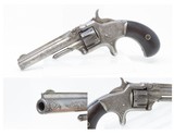 ENGRAVED Antique CIVIL WAR SMITH & WESSON No. 1 .22RF Third Issue REVOLVER Smith & Wesson ROLLIN WHITE “Bored Through Cylinder” Patent - 1 of 17