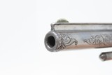 ENGRAVED Antique CIVIL WAR SMITH & WESSON No. 1 .22RF Third Issue REVOLVER Smith & Wesson ROLLIN WHITE “Bored Through Cylinder” Patent - 9 of 17