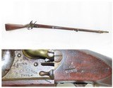 STATE of NEW JERSEY Antique M. WICKHAM Model 1816 FLINTLOCK MILITIA MusketSUSSEX BRIGADE Marked U.S. Militia Musket - 1 of 21