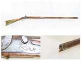 Antique MID-19th CENTURY Full-Stock .32 Cal. Percussion American LONG RIFLE Kentucky Style HUNTING/HOMESTEAD Long Rifle! - 1 of 18