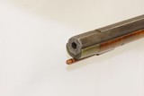 Antique MID-19th CENTURY Full-Stock .32 Cal. Percussion American LONG RIFLE Kentucky Style HUNTING/HOMESTEAD Long Rifle! - 17 of 18