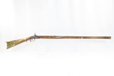 Antique MID-19th CENTURY Full-Stock .32 Cal. Percussion American LONG RIFLE Kentucky Style HUNTING/HOMESTEAD Long Rifle! - 2 of 18