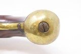 Antique W. KETLAND & Co. BRASS BARREL .58 Cal. Large Bore FLINTLOCK Pistol
Turn of the Century Flintlock Sidearm - 12 of 18