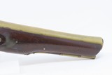 Antique W. KETLAND & Co. BRASS BARREL .58 Cal. Large Bore FLINTLOCK Pistol
Turn of the Century Flintlock Sidearm - 5 of 18