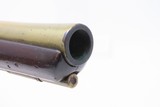 Antique W. KETLAND & Co. BRASS BARREL .58 Cal. Large Bore FLINTLOCK Pistol
Turn of the Century Flintlock Sidearm - 7 of 18
