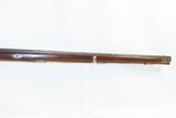 Antique MID-19th CENTURY Full-Stock .45 Cal. Percussion American LONG RIFLE Smoothbore Long Rifle with T. KETLAND & Co. Lock - 5 of 20