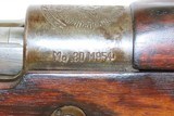 Post-WORLD WAR II Bolt Action BRAZILIAN ITAJUBA Mauser Model 1954 Rifle C&R Military Pattern Infantry Rifle with THREADED BARRED! - 6 of 20