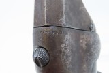 SCARCE Antique CONNECTICUT ARMS & Mfg. Co. .44 Cal. BULLDOG Deringer Pistol Rare HAMMOND PATENT Single Shot Deringer - 11 of 19