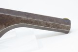 SCARCE Antique CONNECTICUT ARMS & Mfg. Co. .44 Cal. BULLDOG Deringer Pistol Rare HAMMOND PATENT Single Shot Deringer - 19 of 19