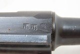 Iconic WORLD WAR II Era DWM Semi-Automatic 9mm P.08 GERMAN LUGER C&R Pistol 1942 Dated “EAGLE/WaA135” Marked Military Sidearm - 20 of 25