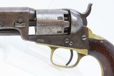 CIVIL WAR Antique COLT Model 1849 POCKET .31 Caliber PERCUSSION RevolverHandy WILD WEST SIX-SHOOTER Made In 1862 - 4 of 18