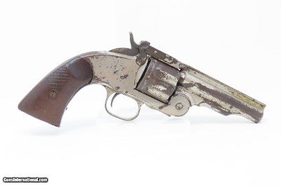 RARE CIVILIAN Antique SMITH & WESSON 2nd Model .45 Cal. SCHOFIELD RevolverOne of only 650 Second Model CIVILIAN Scofield’s - Image 14 of 17
