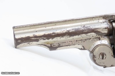 RARE CIVILIAN Antique SMITH & WESSON 2nd Model .45 Cal. SCHOFIELD RevolverOne of only 650 Second Model CIVILIAN Scofield’s - Image 5 of 17